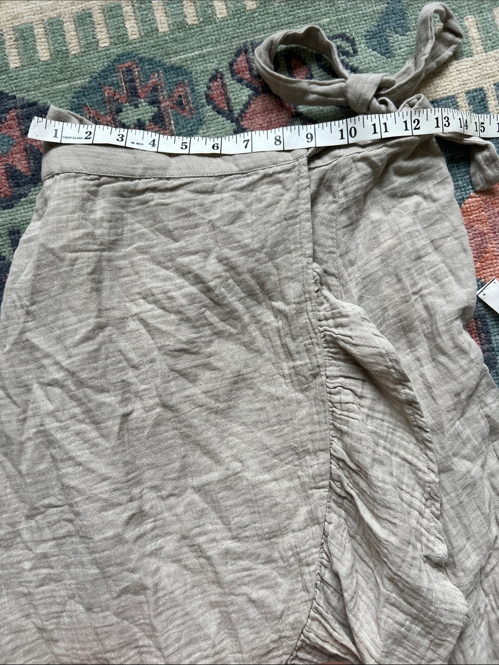 Mango Ruffle Wrap Skirt - Picture 3 of 10